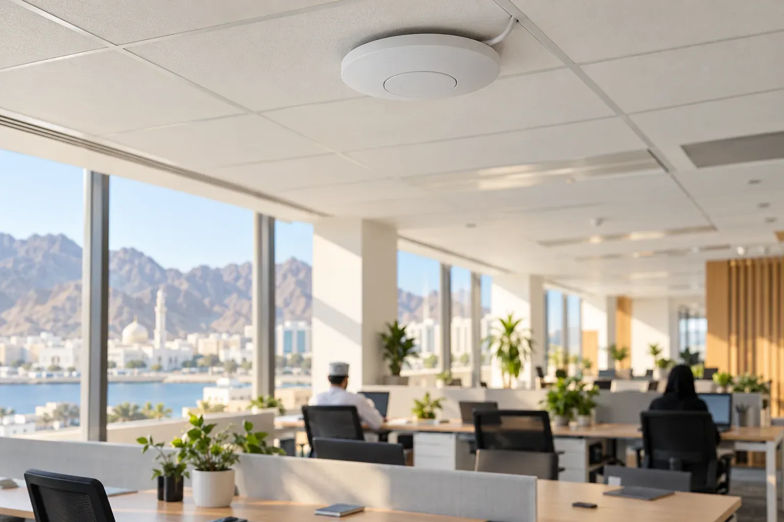 Office Wi-Fi that covers the whole floor: access points, not extenders